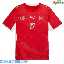 Camisa de time de futebol Suíça Ruben Vargas #17 Replicas 1º Equipamento Mundo 2026 Manga Curta